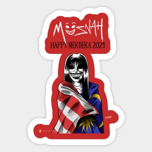 Müsnah - Happy Merdeka 2021 Sticker